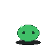 Slime bouncing strict 6-frame loop